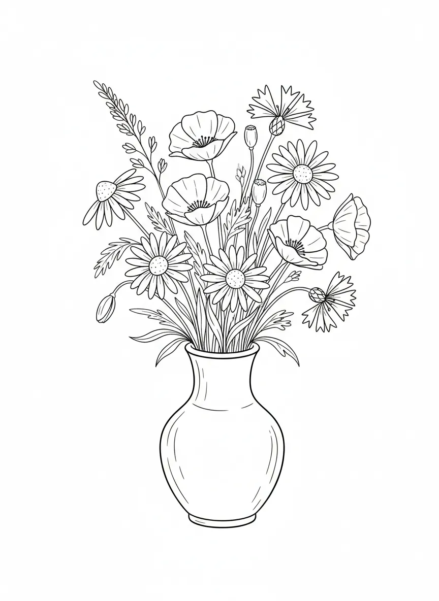 Bouquet Champêtre - pack Nature & Fleurs